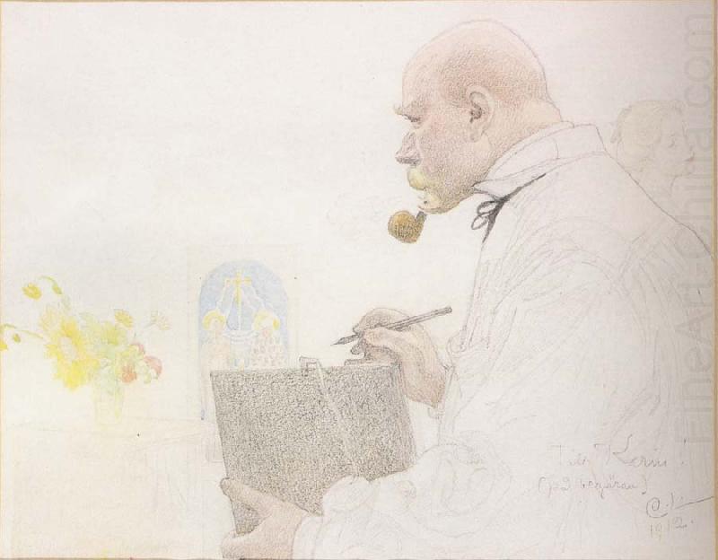 Self-Portrait, Carl Larsson